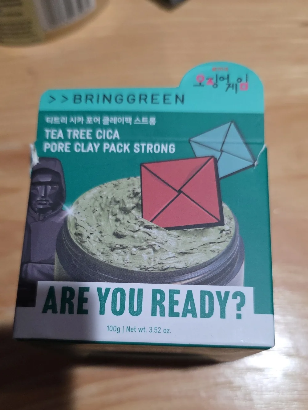 Bringgreen Tea Tree Cica Pore Clay Pack Strong - Green
